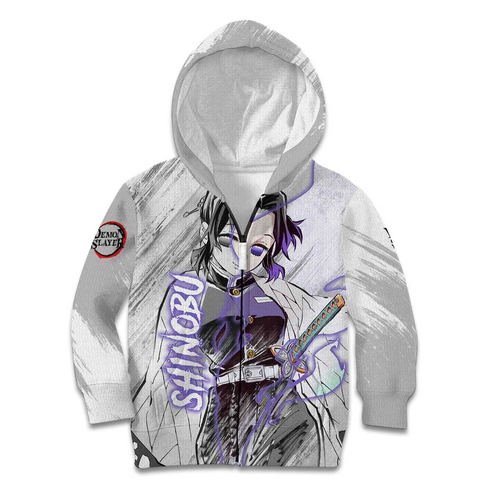 Shinobu Kochou - Semon Slayer Kid Hoodie Anime Style
