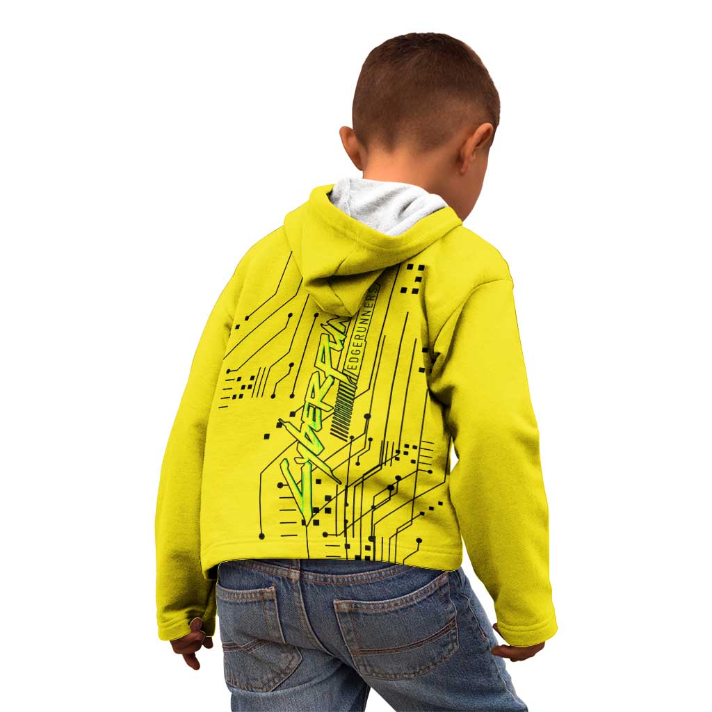 Kiwi - Cyberpunk Edgerunners Kid Hoodie Anime Style