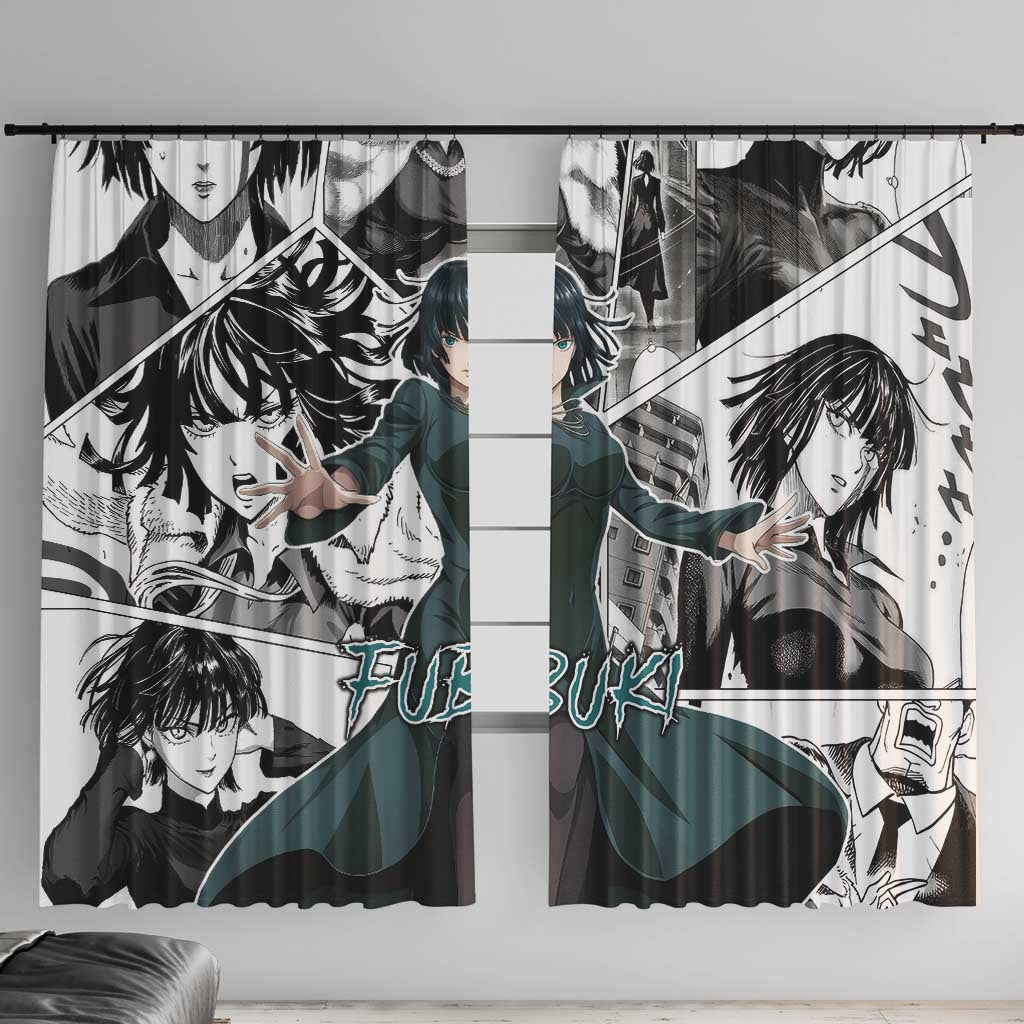 Fubuki - One Punch Man Window Curtain Anime Mix Manga Style