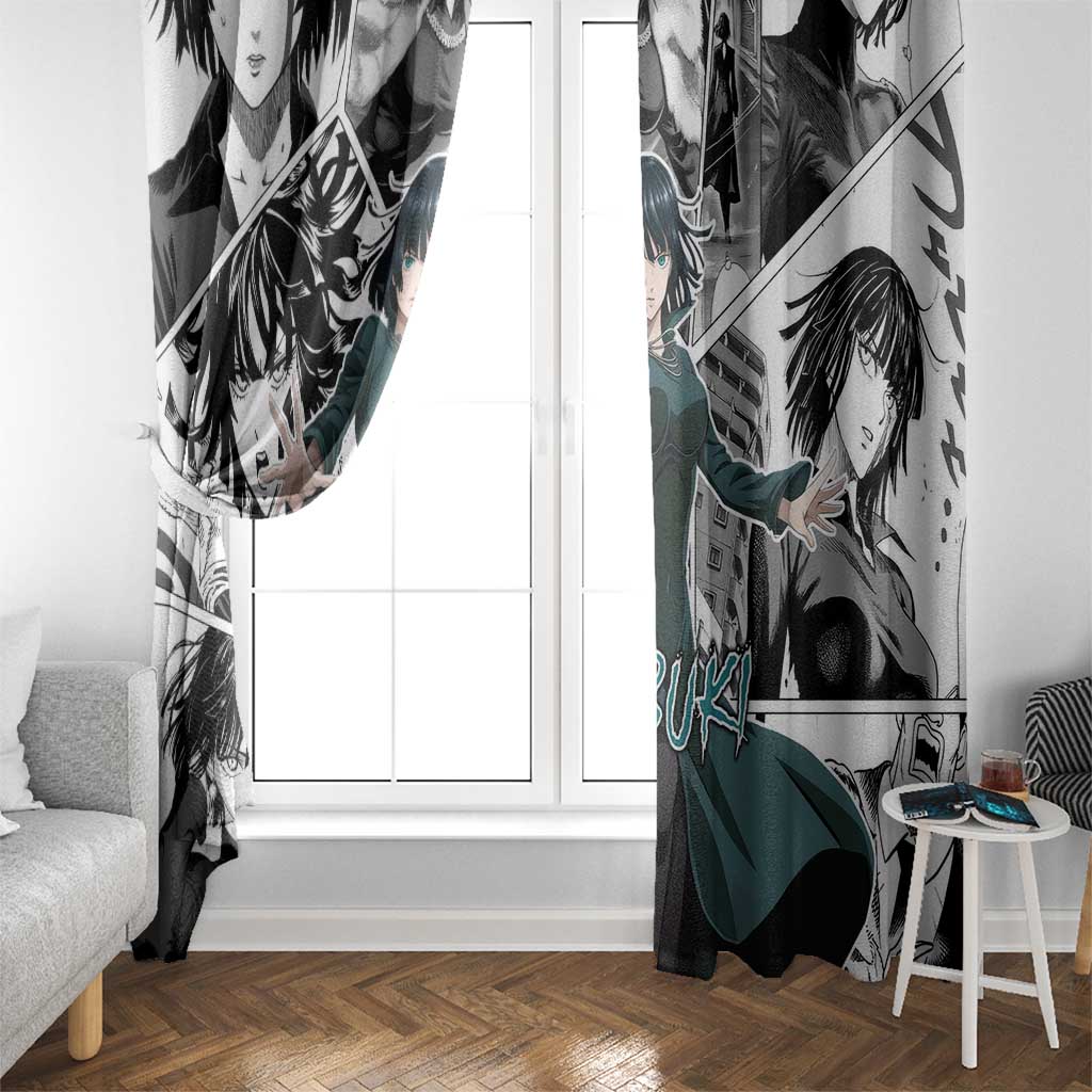 Fubuki - One Punch Man Window Curtain Anime Mix Manga Style
