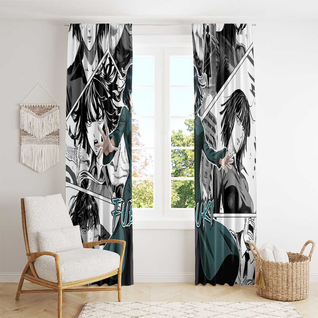 Fubuki - One Punch Man Window Curtain Anime Mix Manga Style