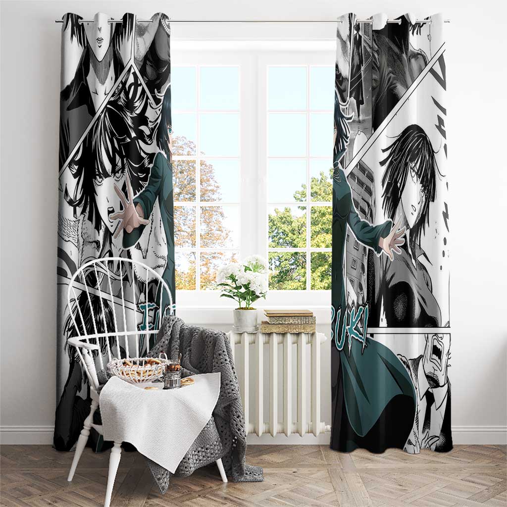 Fubuki - One Punch Man Window Curtain Anime Mix Manga Style