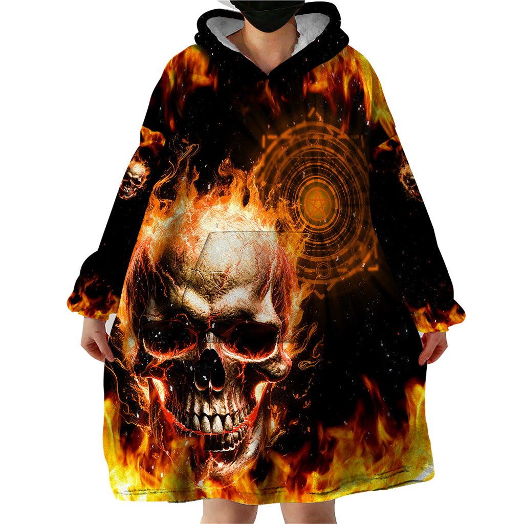 magic-fire-skull-wearable-blanket-hoodie-i-cant-go-to-hell-the-devil-still-has-a-rest-training-oder-against-me