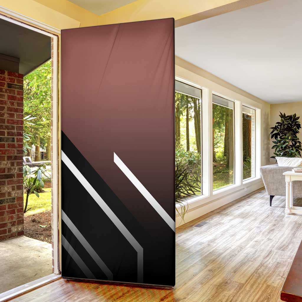 Usopp One Piece Door Cover with Slingshot and Courageous Adventure Pose Design - The Mazicc