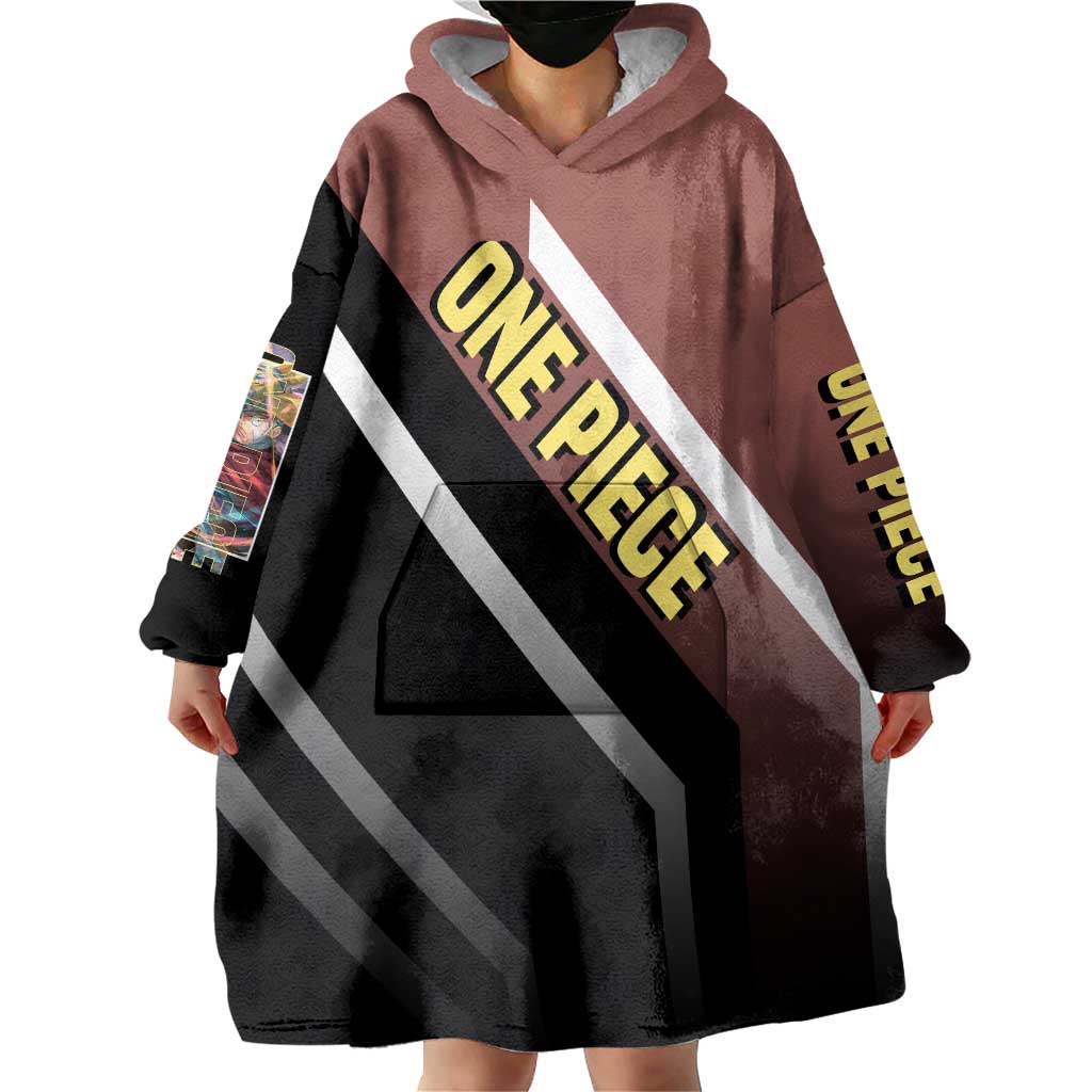 Usopp One Piece Wearable Blanket Hoodie with Slingshot and Courageous Adventure Pose Design - The Mazicc