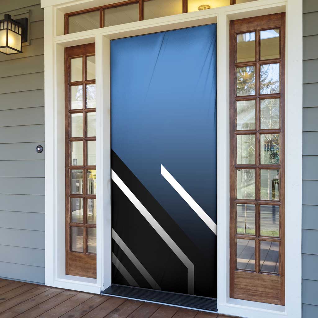 Nico Robin One Piece Door Cover with Elegant Pose and Archaeologist Design - The Mazicc