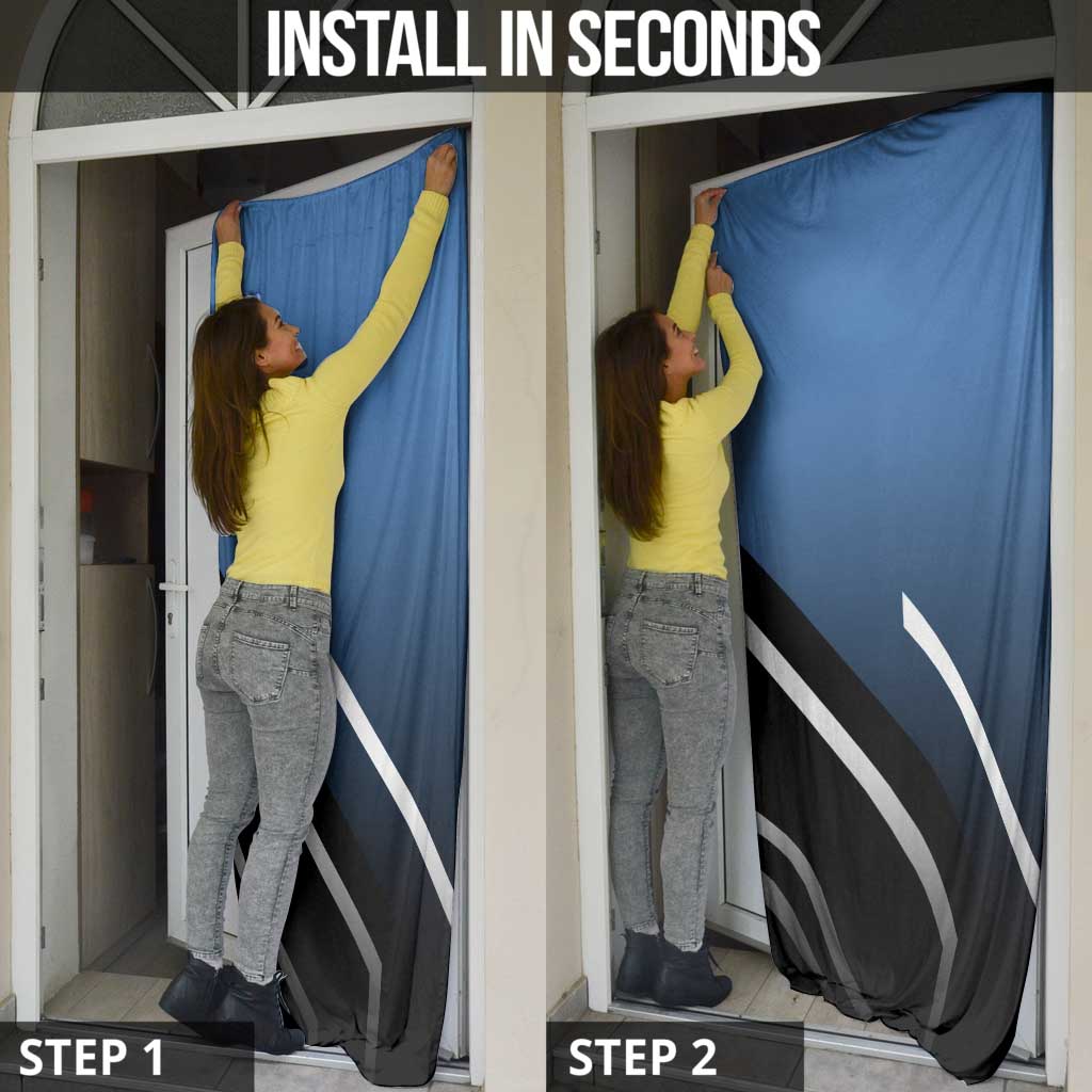 Nico Robin One Piece Door Cover with Elegant Pose and Archaeologist Design - The Mazicc