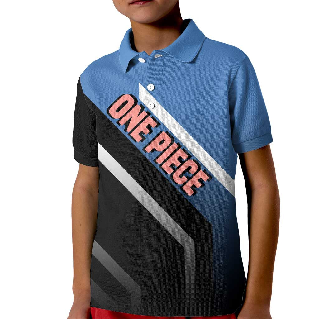 Nico Robin One Piece Kid Polo Shirt with Elegant Pose and Archaeologist Design - The Mazicc