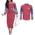 Sailor Scouts Sailor Moon Couples Matching Off The Shoulder Long Sleeve Dress and Long Sleeve Button Shirt Anime Style
