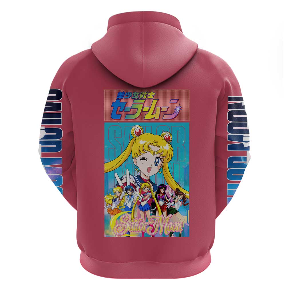 Sailor Scouts Sailor Moon Hoodie Anime Style