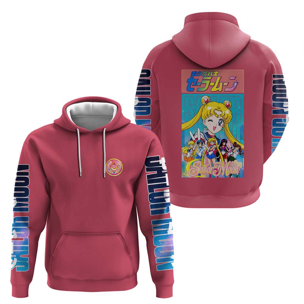 Sailor Scouts Sailor Moon Hoodie Anime Style