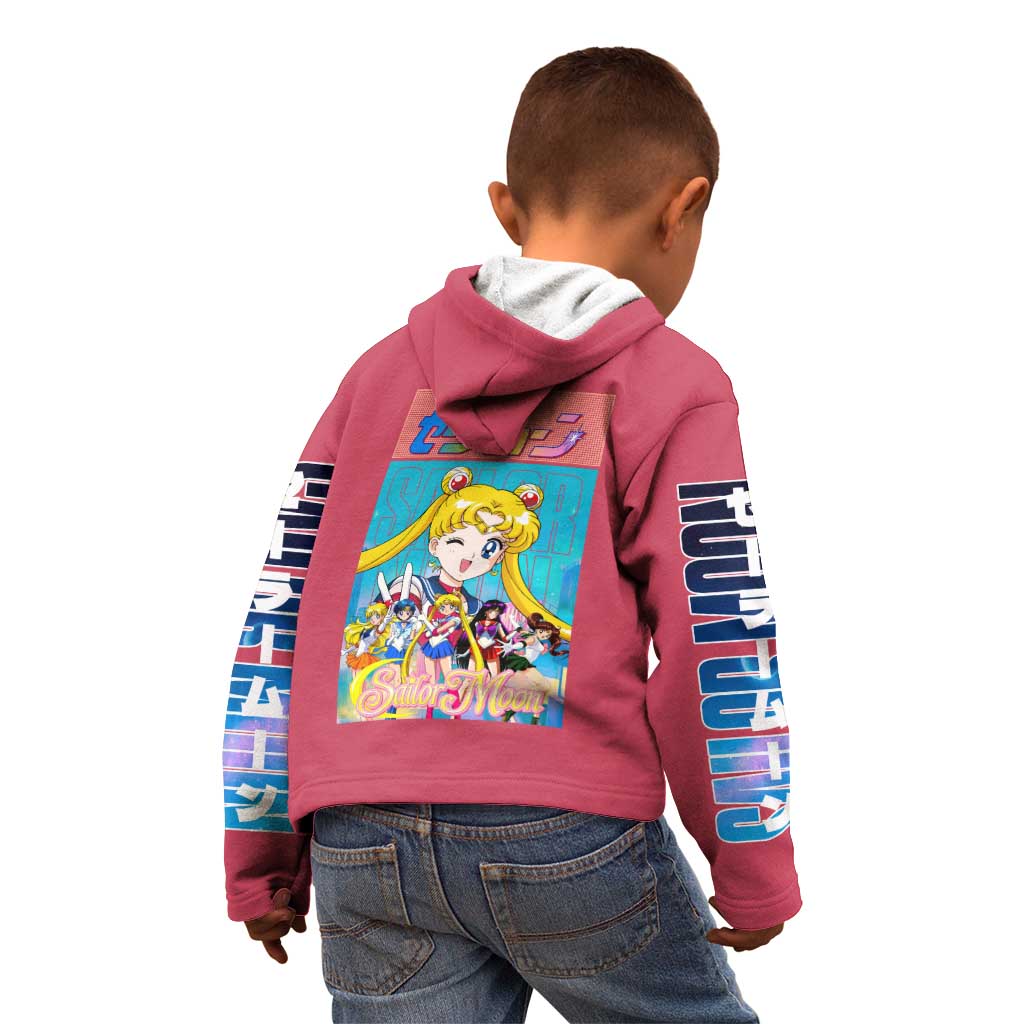 Sailor Scouts Sailor Moon Kid Hoodie Anime Style