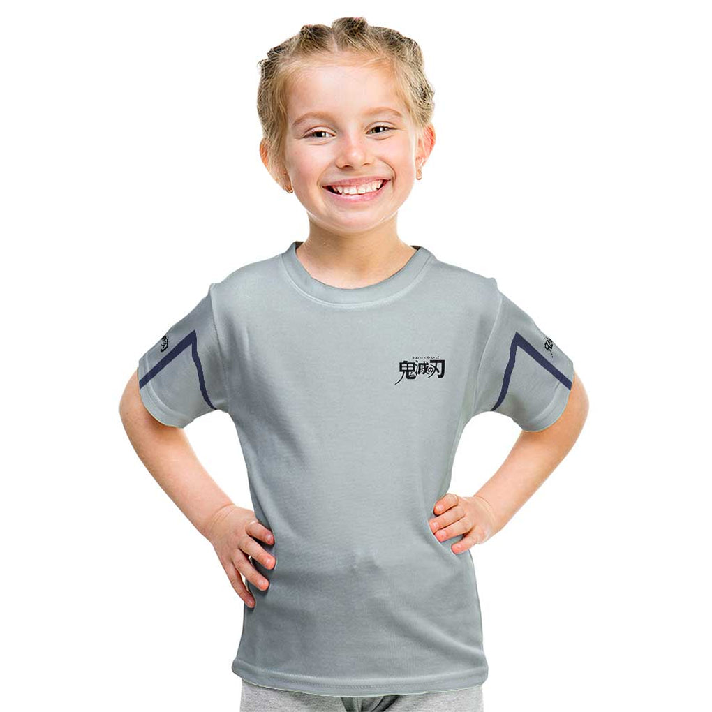 Hakuji - Akaza Demon Slayer Kid T Shirt Anime Style