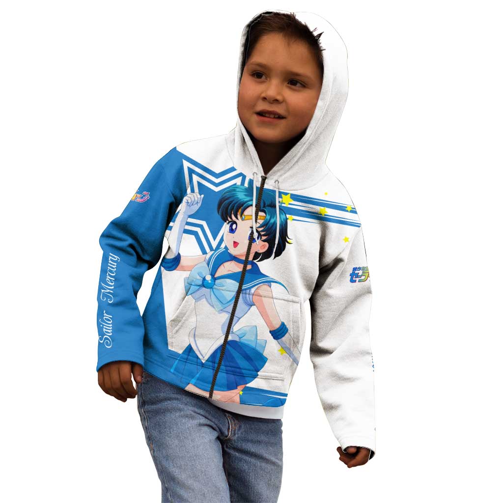 Sailor Mercury - Sailor Moon Kid Hoodie Anime Style