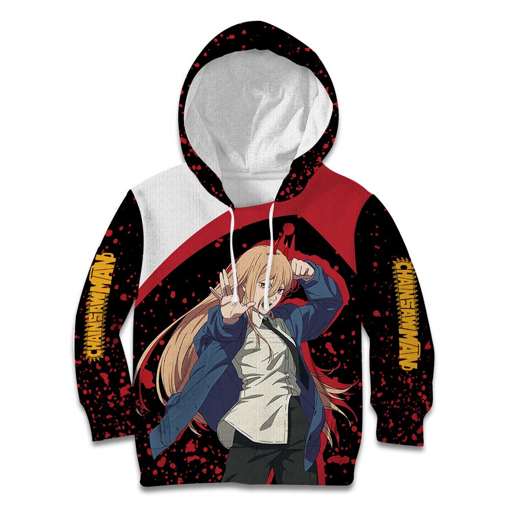 Power - Chainsaw Man Kid Hoodie Anime Style