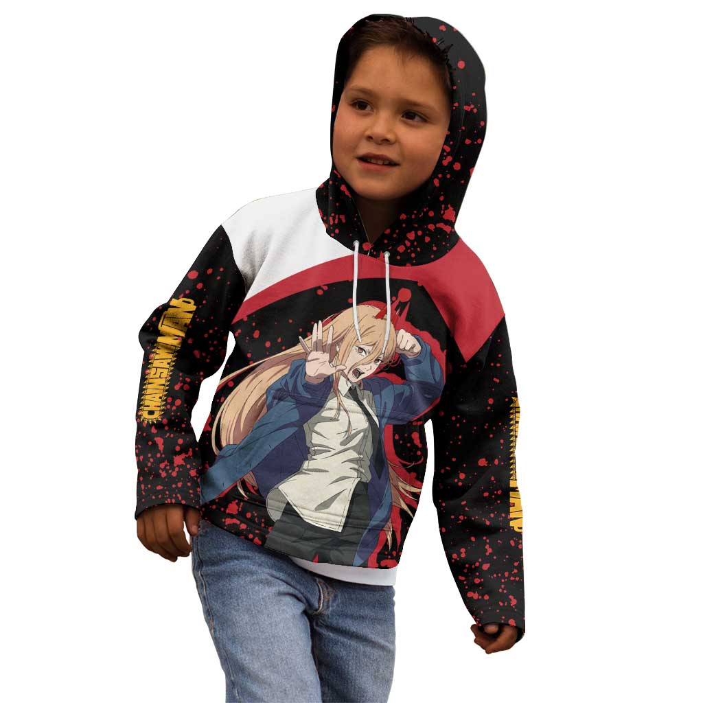 Power - Chainsaw Man Kid Hoodie Anime Style