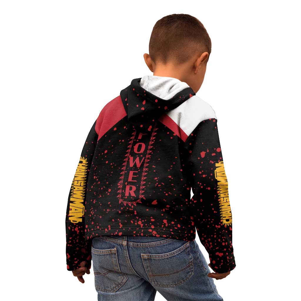 Power - Chainsaw Man Kid Hoodie Anime Style