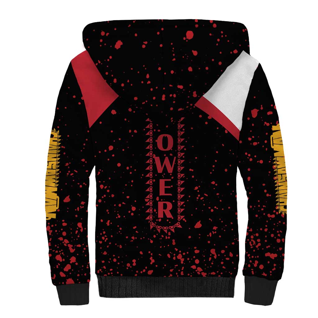 Power - Chainsaw Man Sherpa Hoodie Anime Style