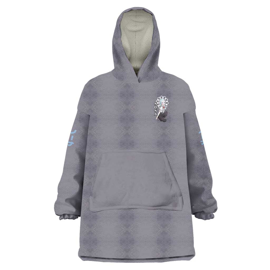 Nona - Death Parade Wearable Blanket Hoodie Anime Style