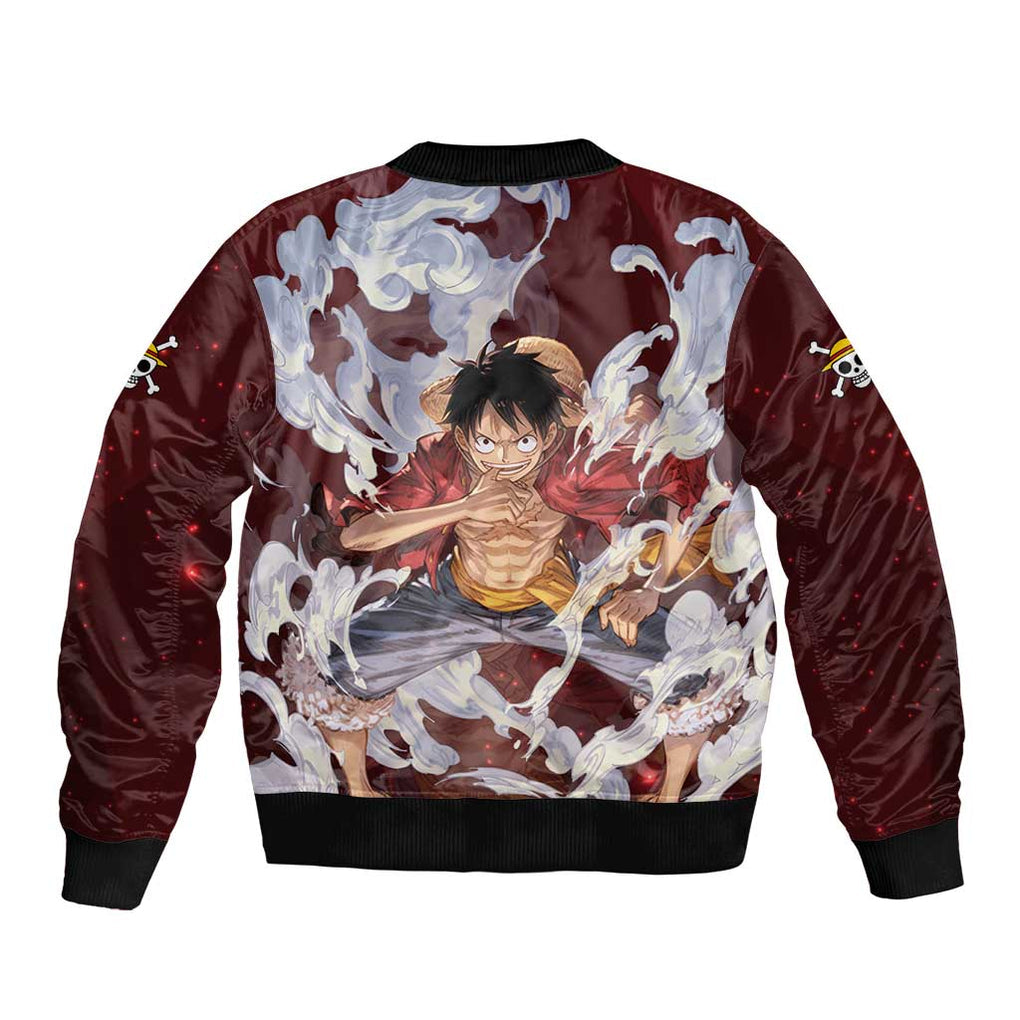Luffy - Straw Hat - One Piece Bomber Jacket Anime Style