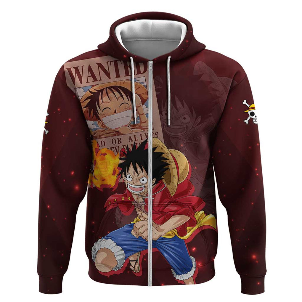 Luffy - Straw Hat - One Piece Hoodie Anime Style