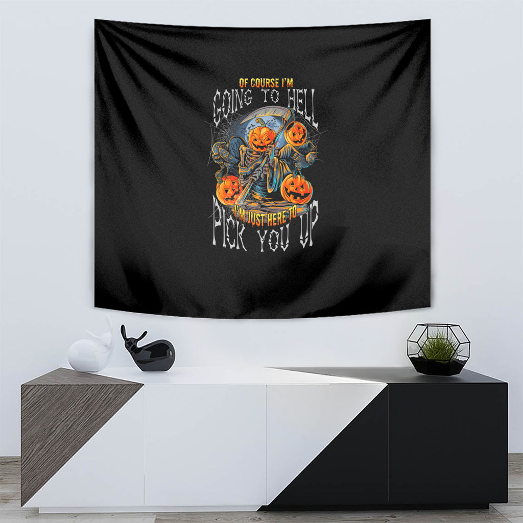 of-course-im-going-to-hell-skull-pumpkin-halloween-tapestry