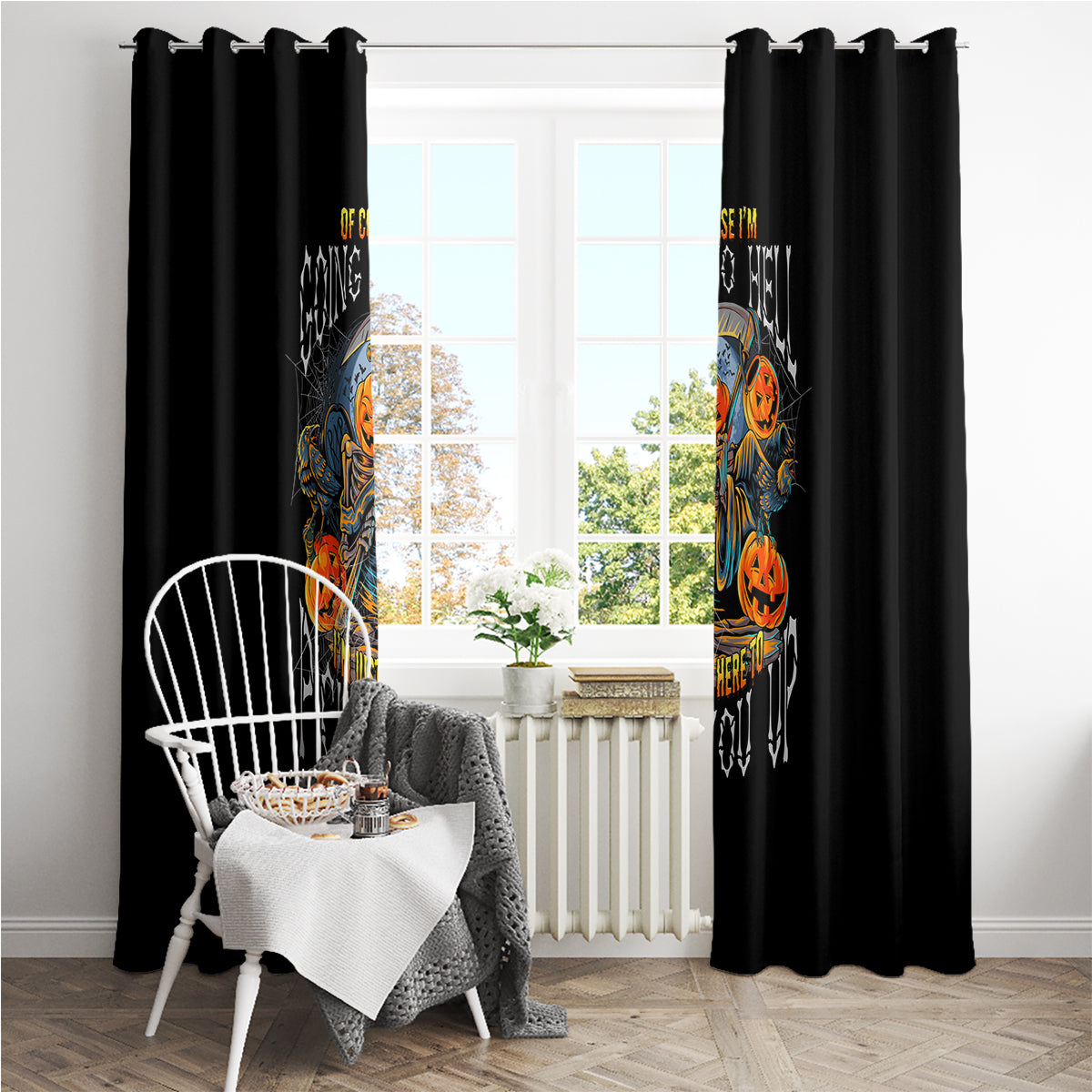 of-course-im-going-to-hell-skull-pumpkin-halloween-window-curtain