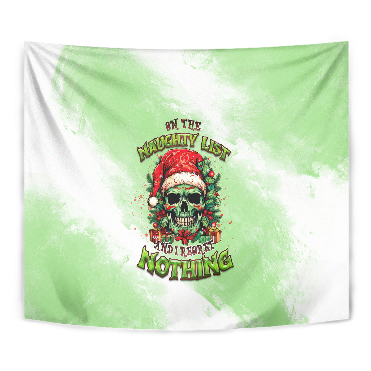 on-the-naughty-list-skull-christmas-tapestry