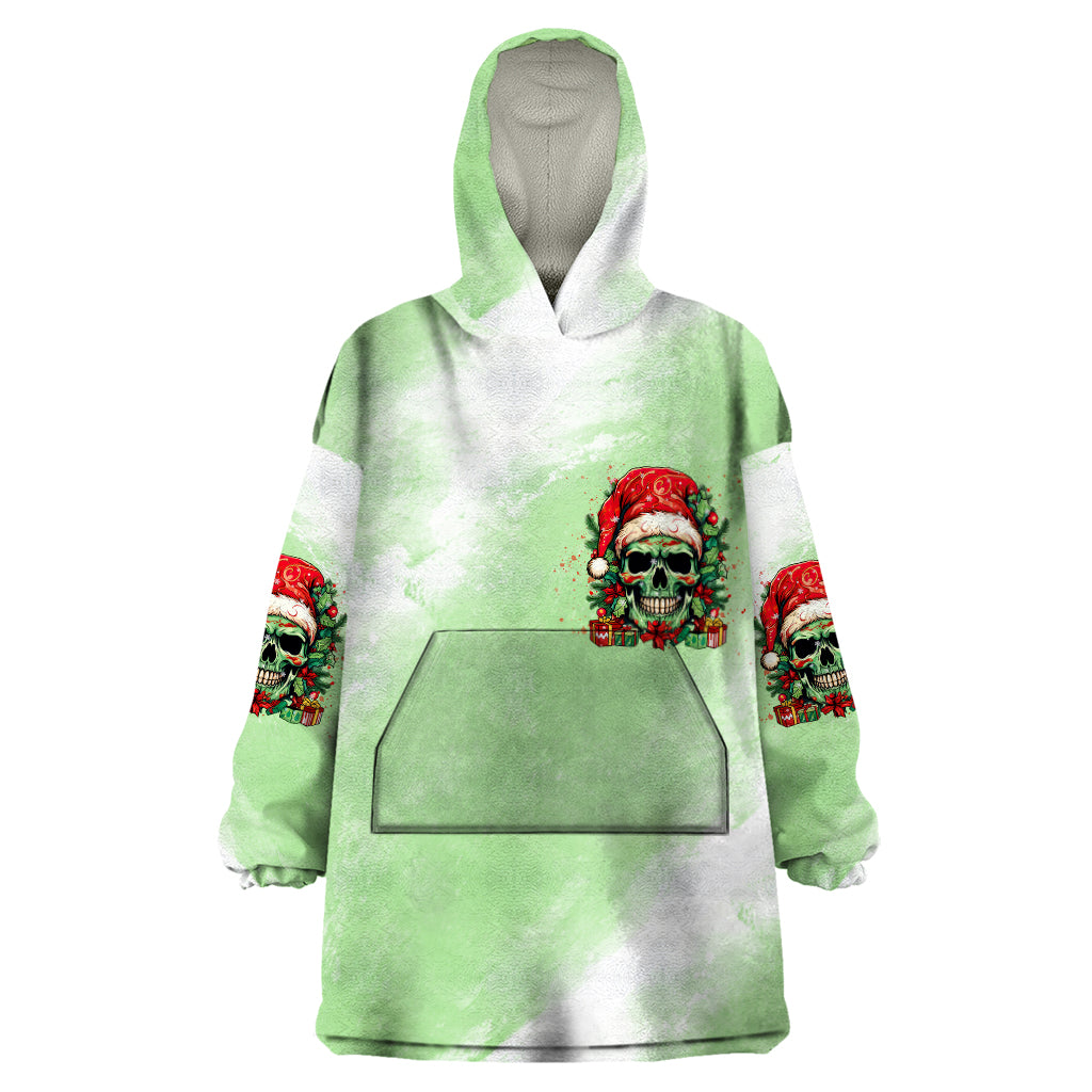on-the-naughty-list-skull-christmas-wearable-blanket-hoodie
