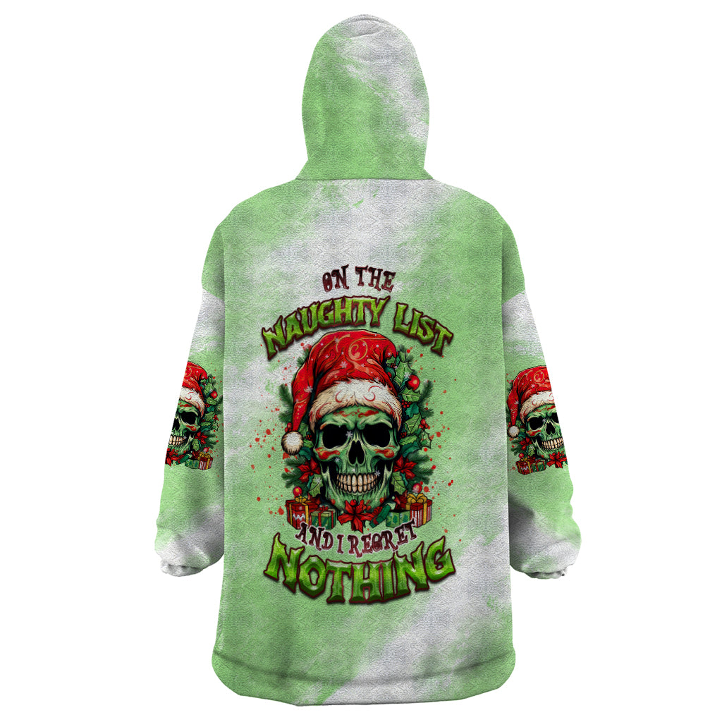 on-the-naughty-list-skull-christmas-wearable-blanket-hoodie