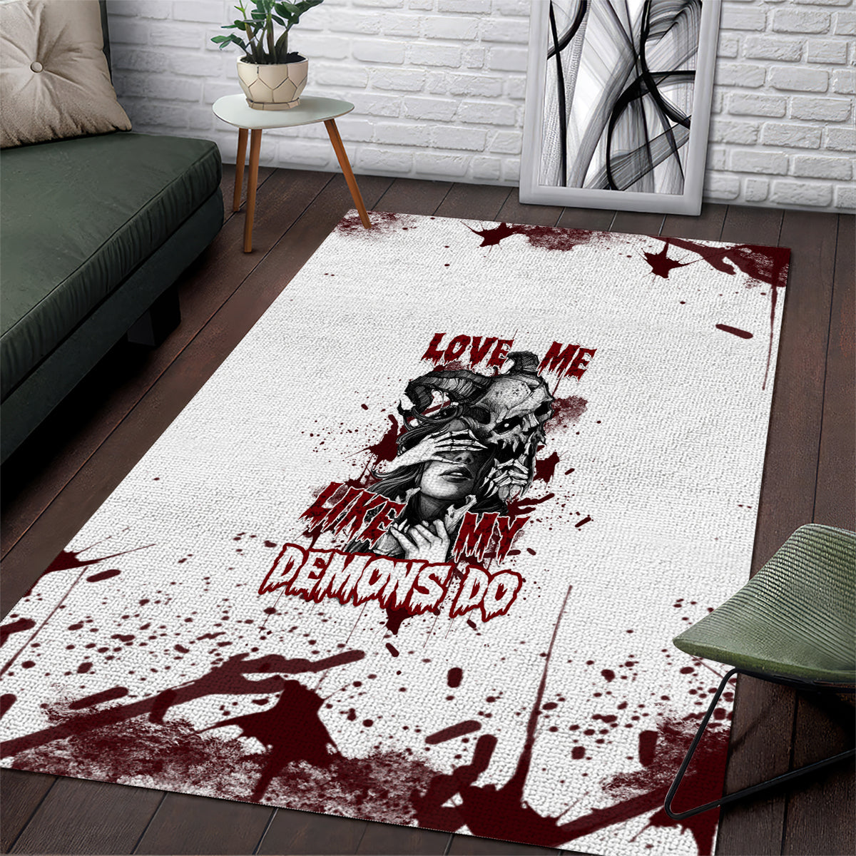 love-me-like-my-demons-do-skull-area-rug