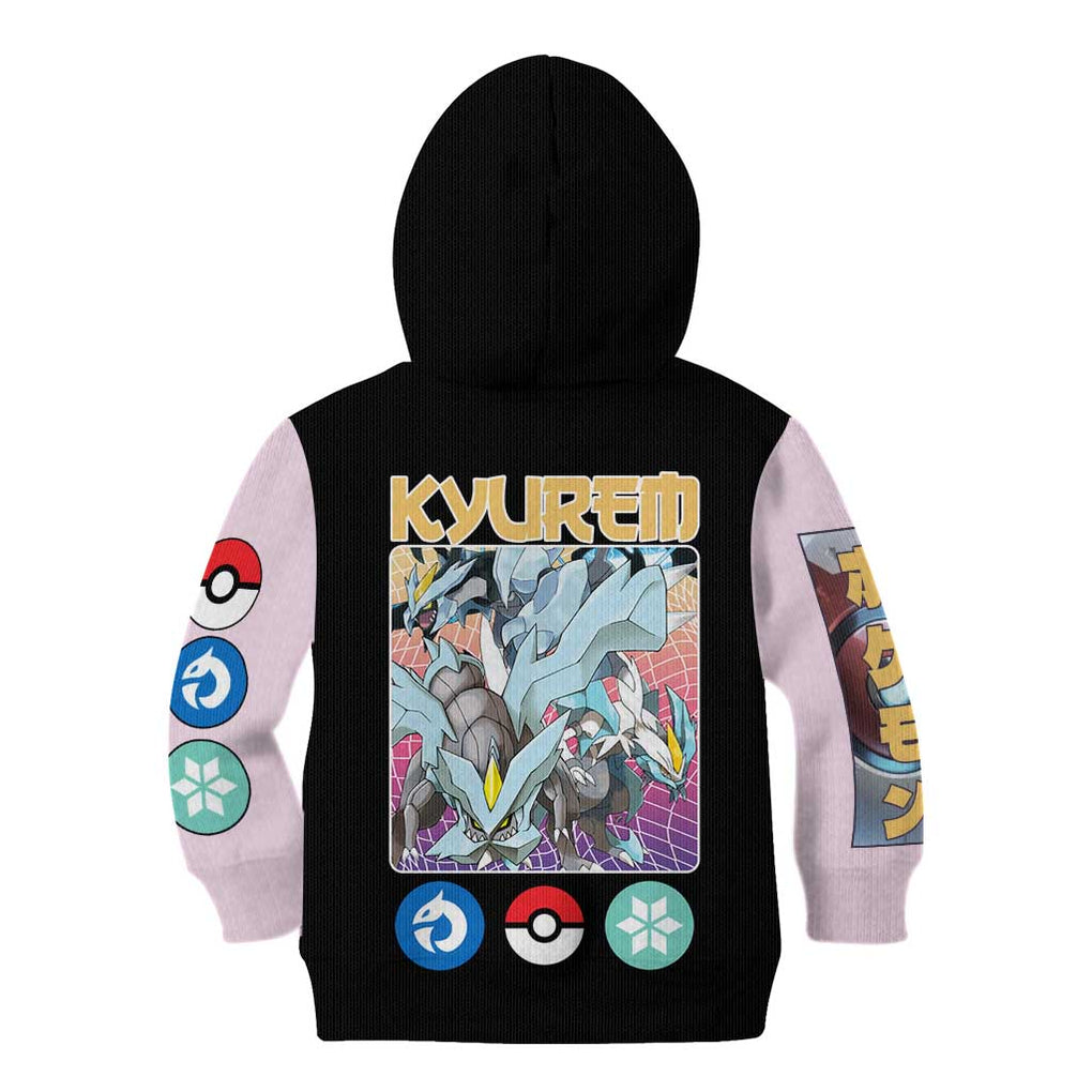 Kyurem Poke Kid Hoodie Japan Anime Style