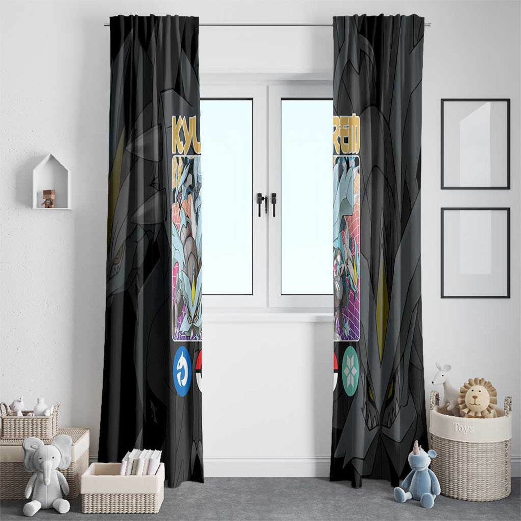 Kyurem Poke Window Curtain Japan Anime Style