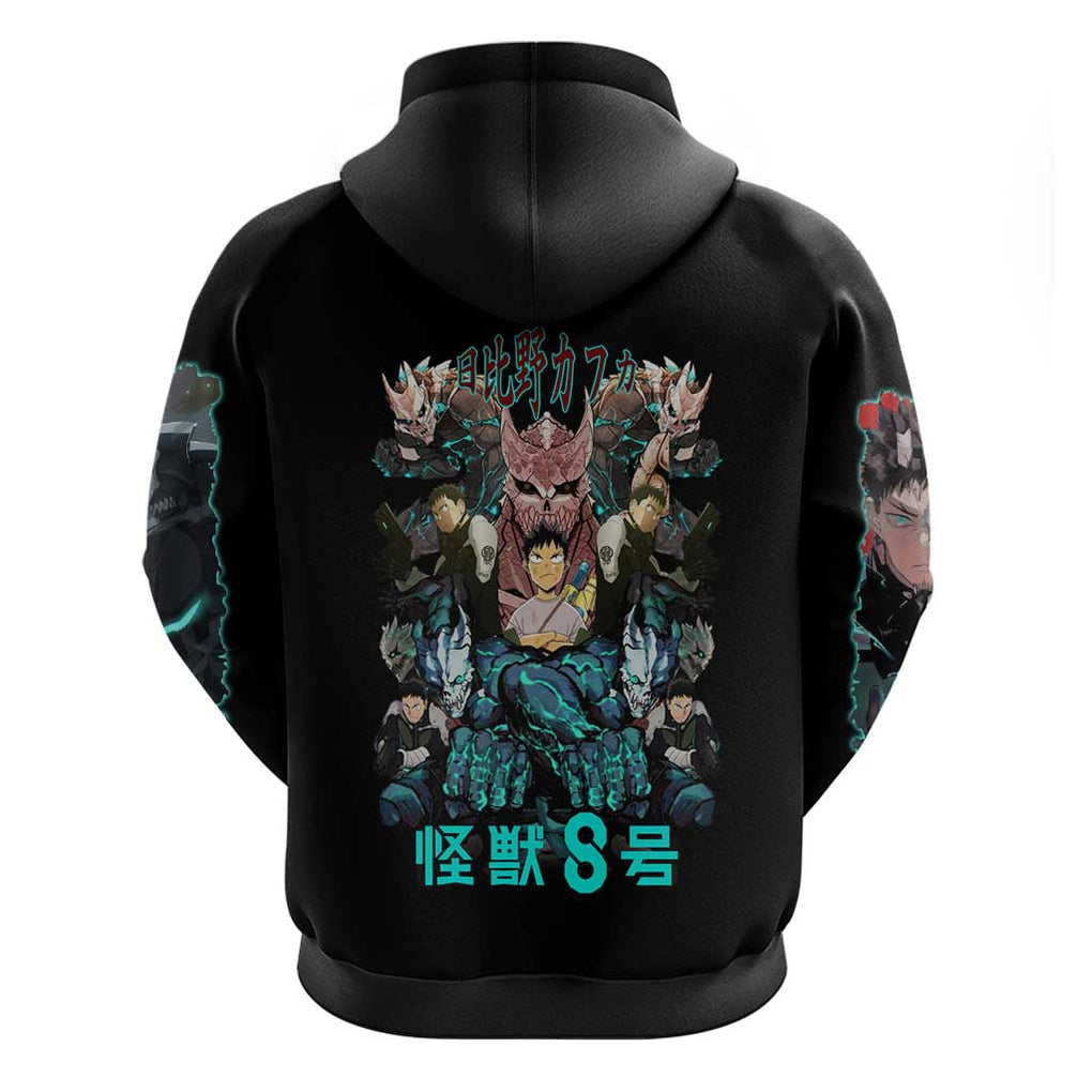 Hibino Kafka Kaiju No. 8 Hoodie Anime Style