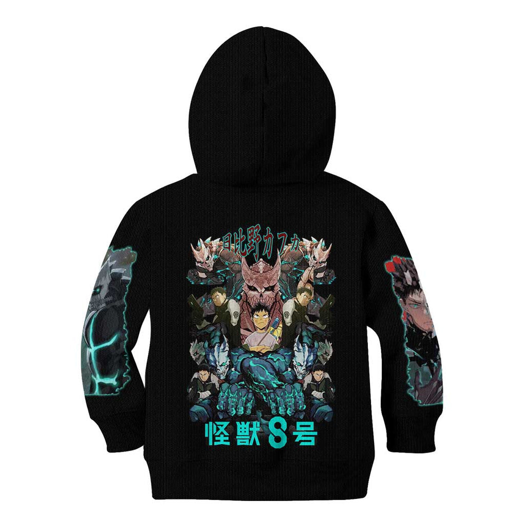 Hibino Kafka Kaiju No. 8 Kid Hoodie Anime Style