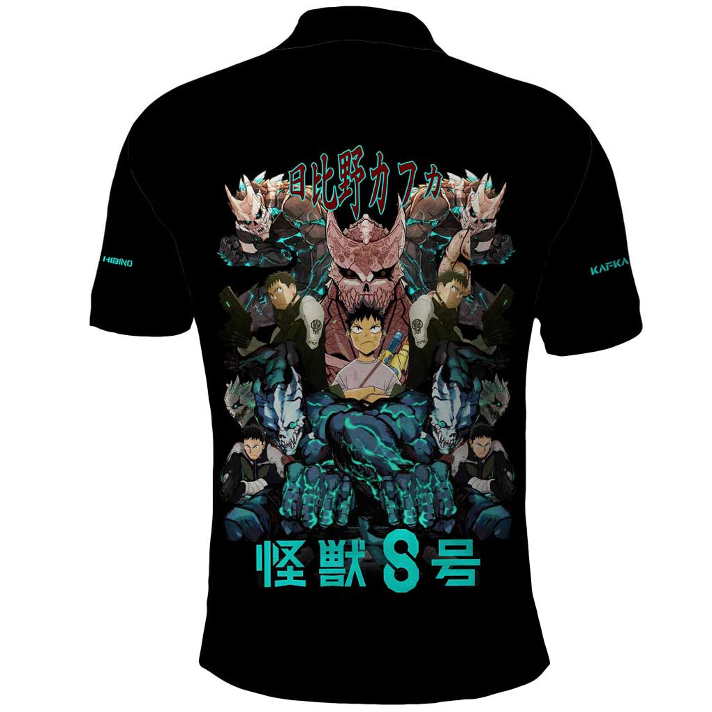 Hibino Kafka Kaiju No. 8 Polo Shirt Anime Style