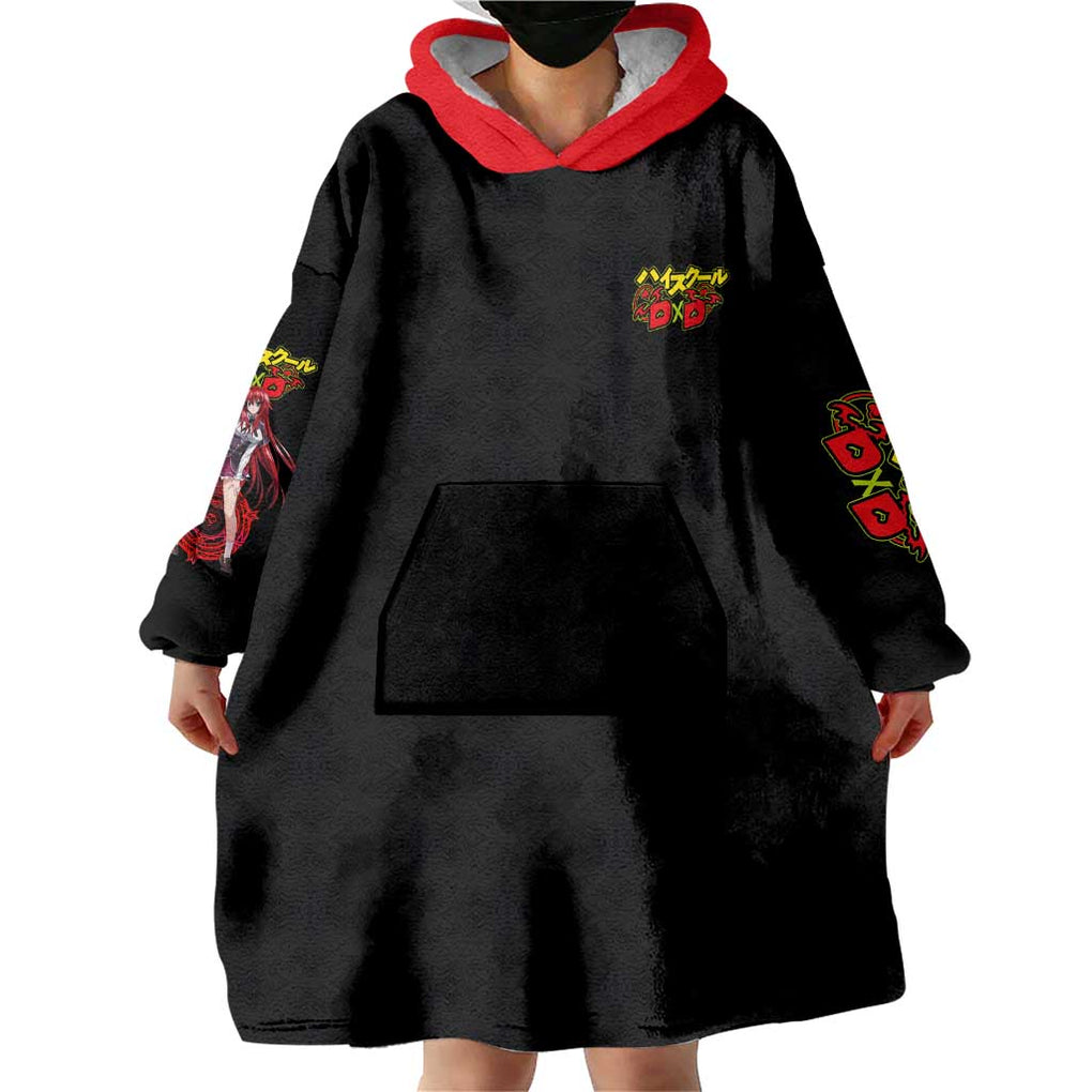 High School DXD Wearable Blanket Hoodie Anime Style