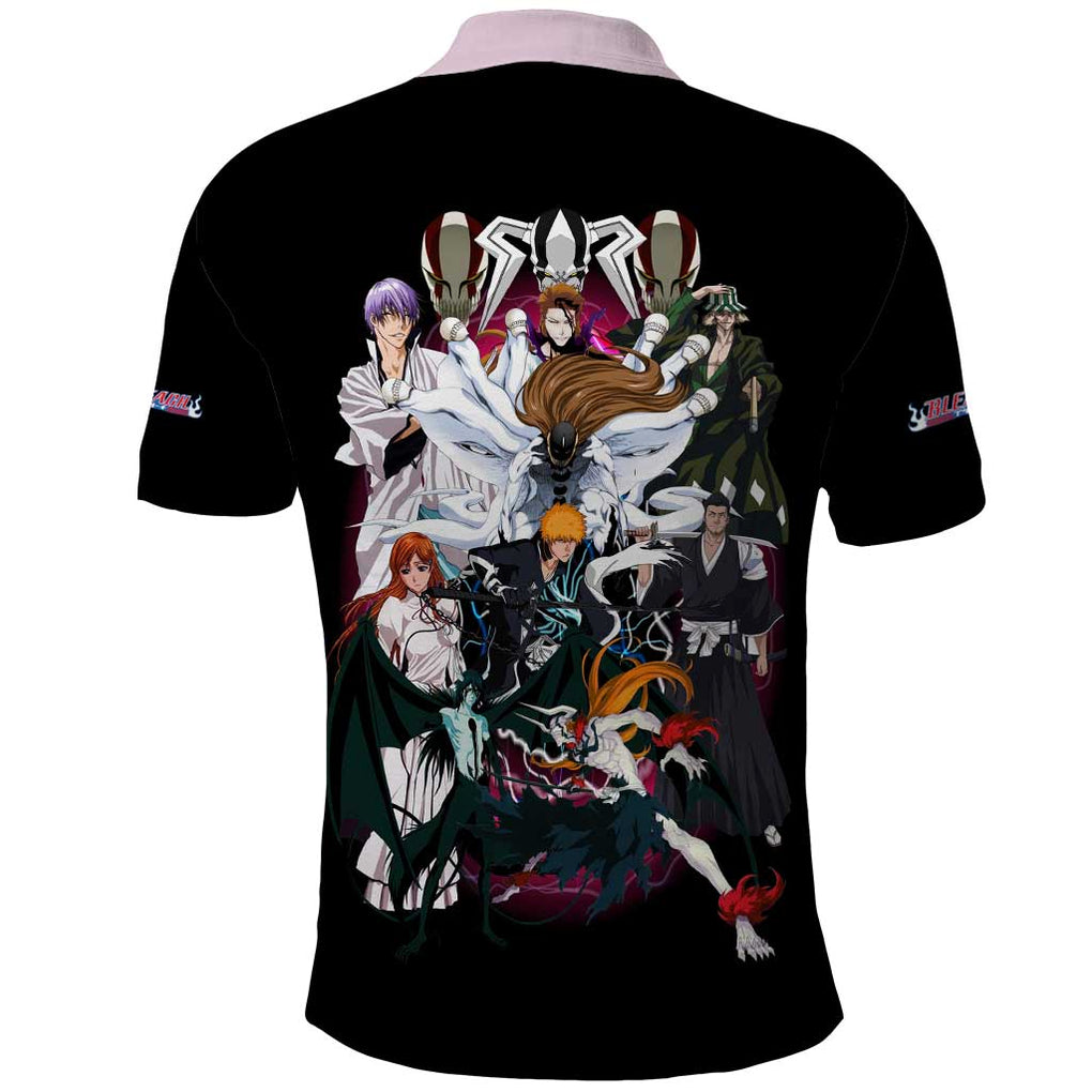Arrancar Invasion Bleach Polo Shirt Japan Anime Style