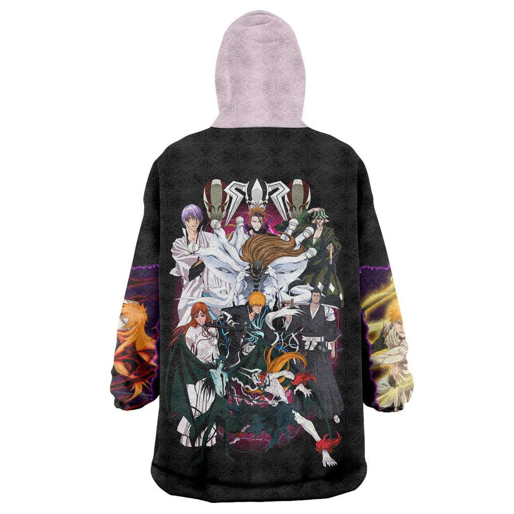 Arrancar Invasion Bleach Wearable Blanket Hoodie Japan Anime Style