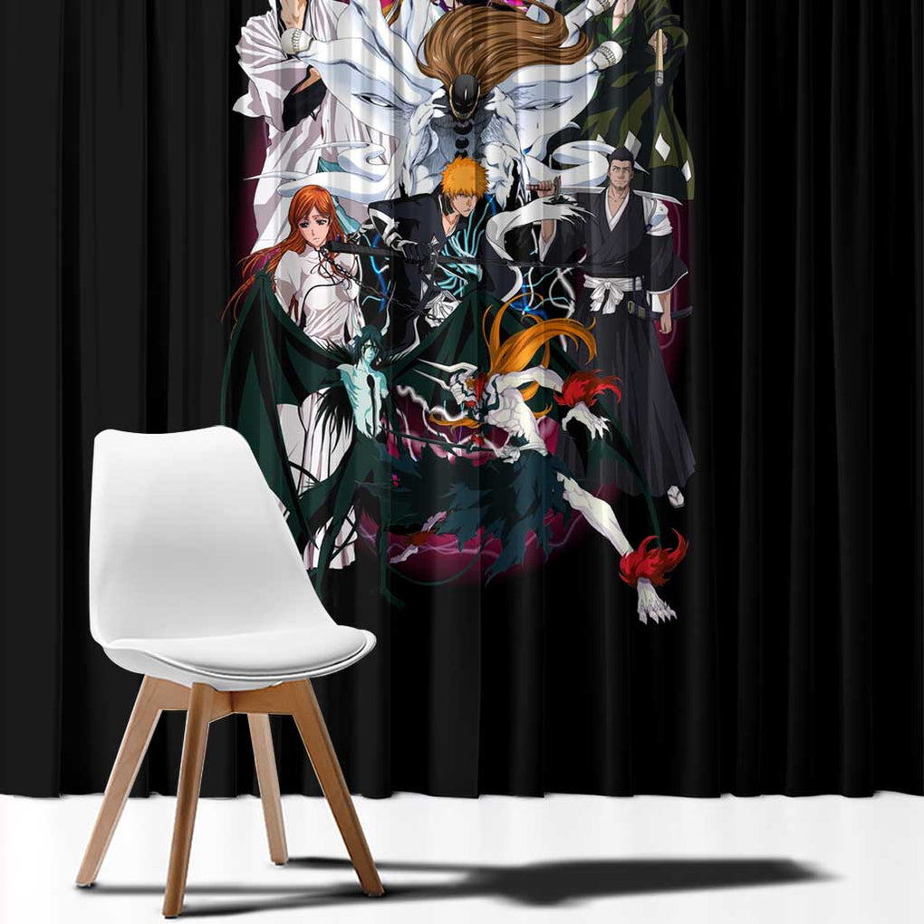 Arrancar Invasion Bleach Window Curtain Japan Anime Style