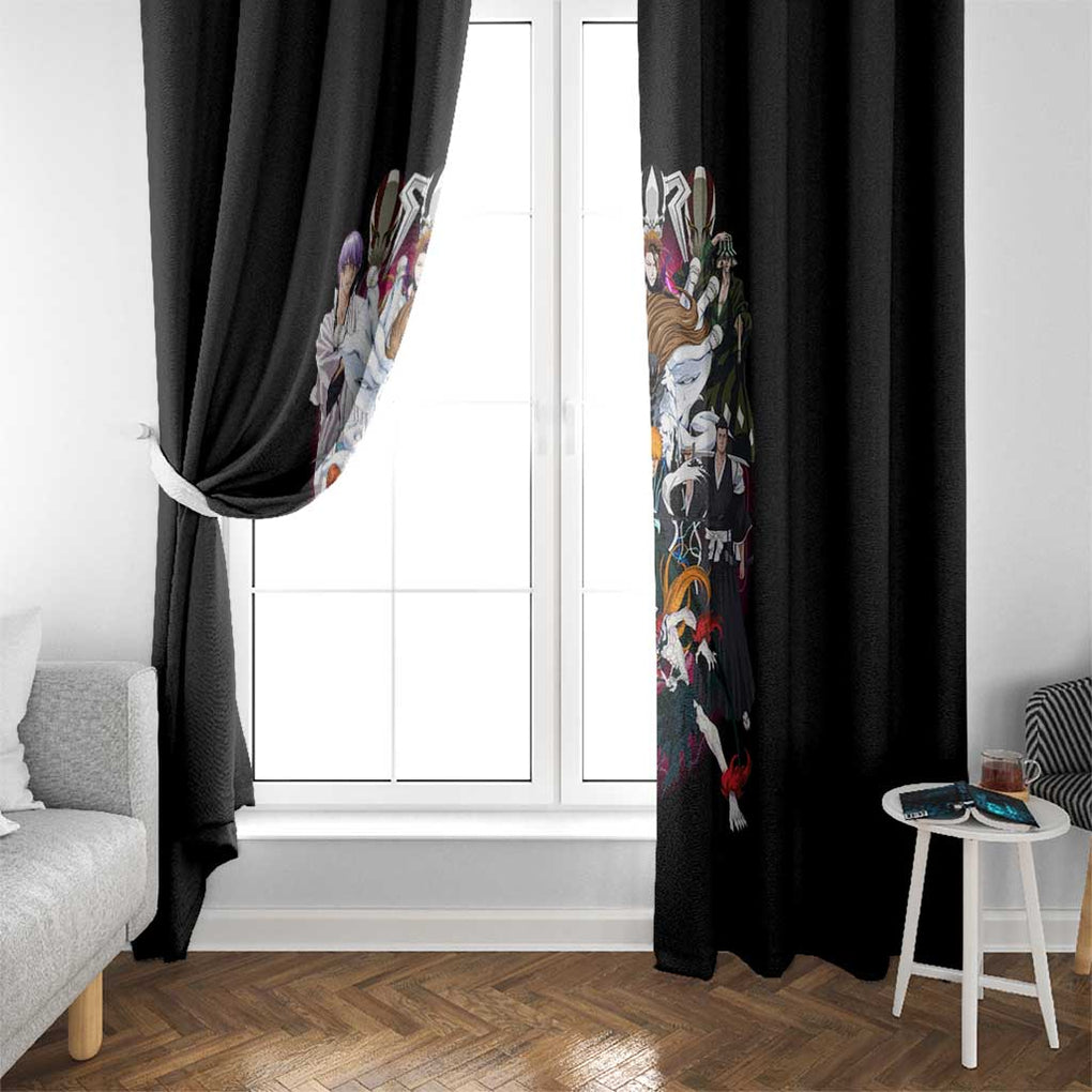 Arrancar Invasion Bleach Window Curtain Japan Anime Style