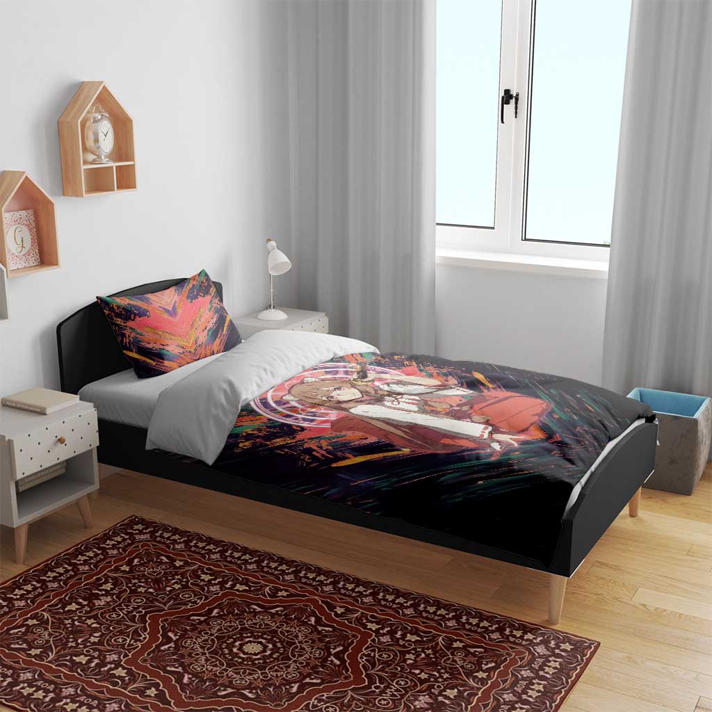 Raphtalia The Rising of the Shield Hero Bedding Set with Magical Circle Effects and Energetic Battle Pose - The Mazicc