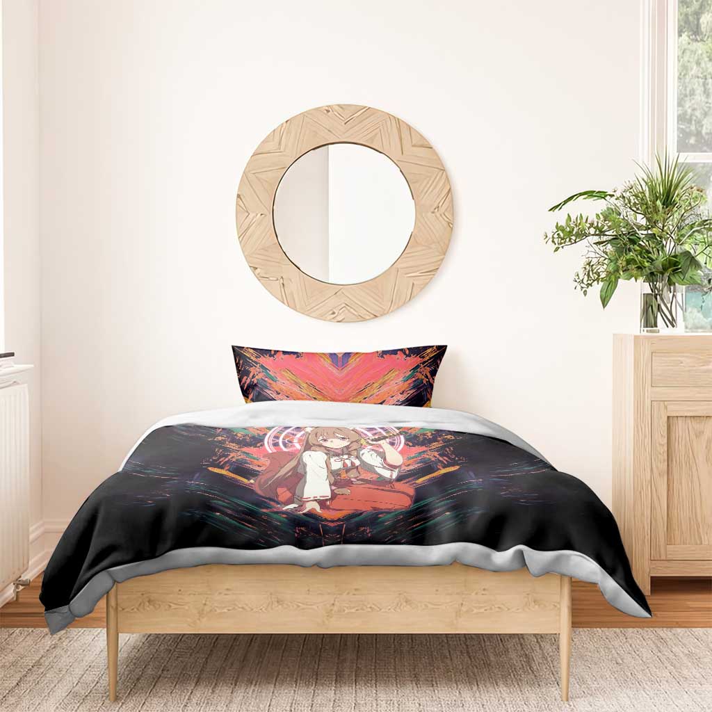 Raphtalia The Rising of the Shield Hero Bedding Set with Magical Circle Effects and Energetic Battle Pose - The Mazicc