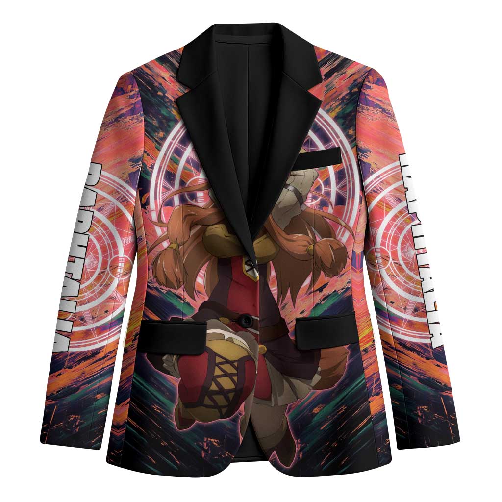Raphtalia The Rising of the Shield Hero Blazer with Magical Circle Effects and Energetic Battle Pose - The Mazicc
