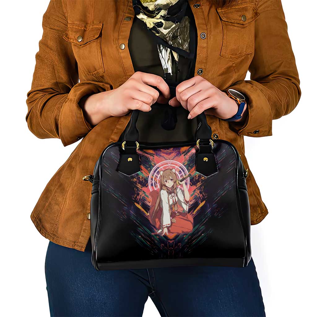 Raphtalia The Rising of the Shield Hero Shoulder Handbag with Magical Circle Effects and Energetic Battle Pose - The Mazicc