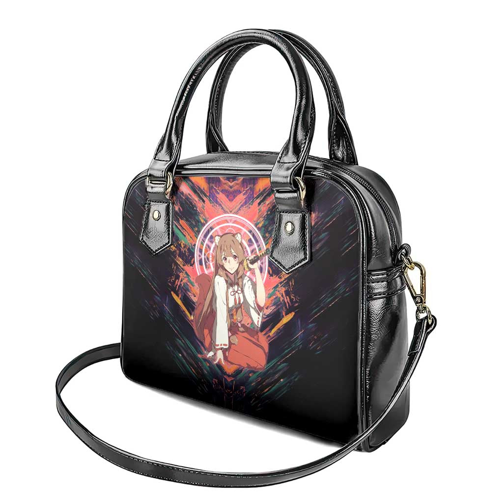 Raphtalia The Rising of the Shield Hero Shoulder Handbag with Magical Circle Effects and Energetic Battle Pose - The Mazicc
