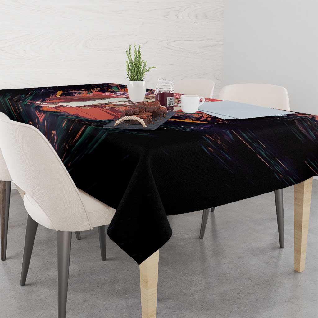 Raphtalia The Rising of the Shield Hero Tablecloth with Magical Circle Effects and Energetic Battle Pose - The Mazicc