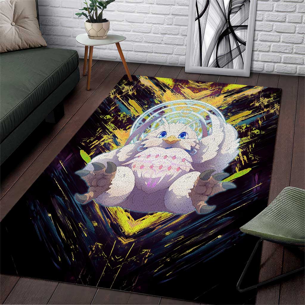 Filo The Rising of the Shield Hero Area Rug with Magical Aura and Dual Form Design - The Mazicc
