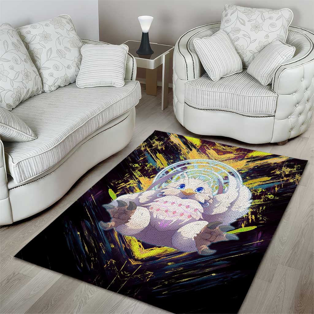 Filo The Rising of the Shield Hero Area Rug with Magical Aura and Dual Form Design - The Mazicc