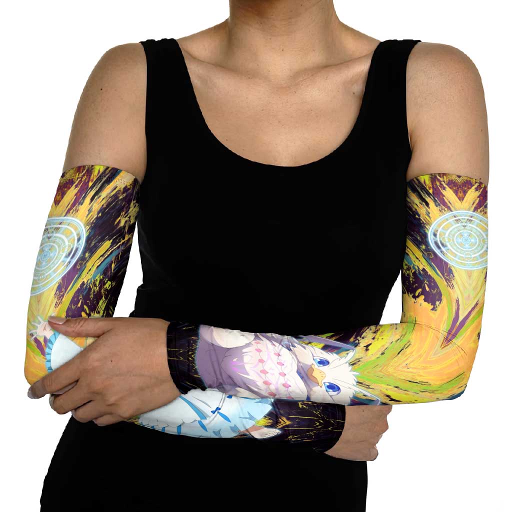 Filo The Rising of the Shield Hero Arm Sleeves with Magical Aura and Dual Form Design - The Mazicc